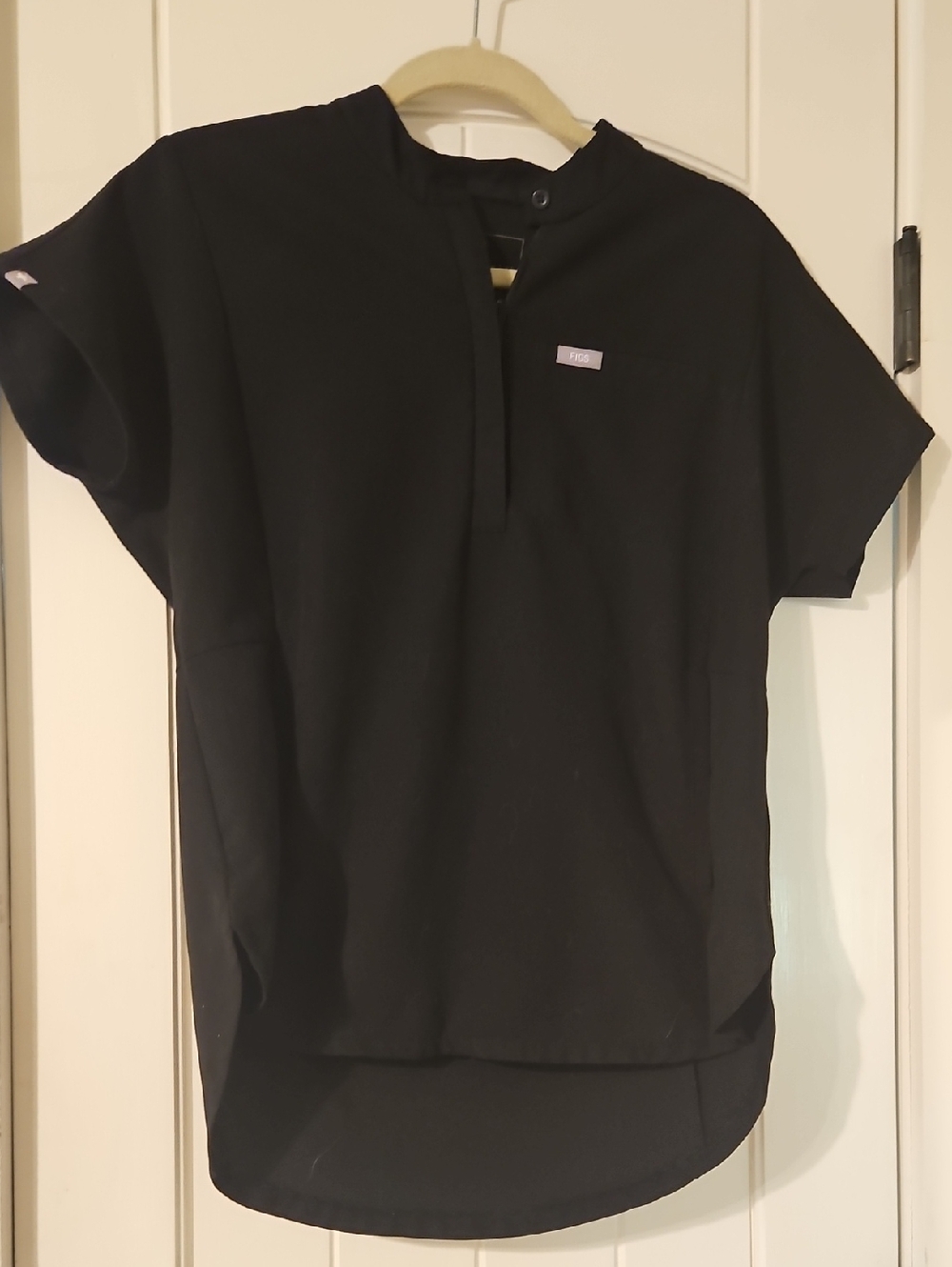 Figs Black Women's Montex Top XS